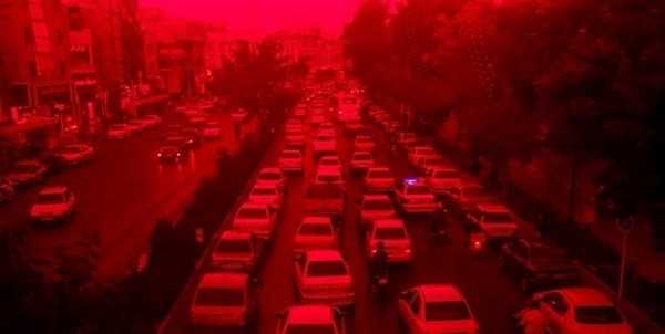 تهران قرمز شد