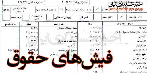 فیش حقوقی چیست؟ / نحوه دریافت فیش حقوقی بازنشستگان