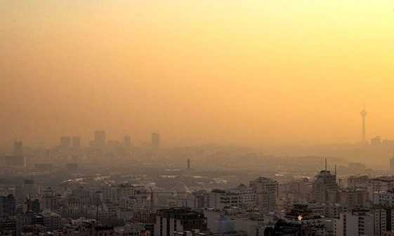 پیش بینی وضعیت آلودگی هوای تهران فردا (چهارشنبه ۸ آذر)