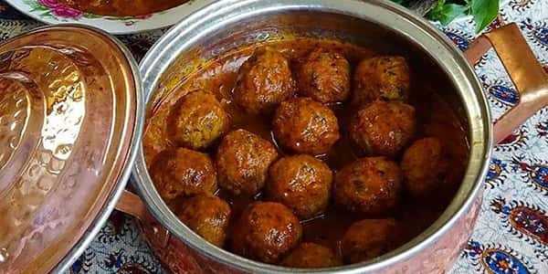 طرز تهیه کوفته قلقلی مجلسی