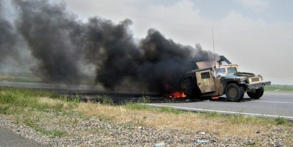 حمله به ۲ کاروان لجستیک آمریکا در جنوب عراق