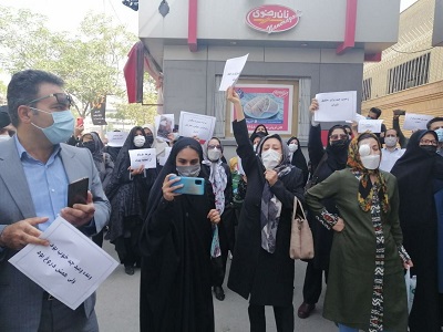 دلیل تجمعات معلمان جلوی ادارات آموزش و پرورش چیست؟+ جزئیات ۲ اردیبهشت ۱۴۰۱
