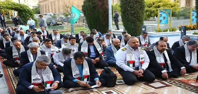 محکومیت جنایات رژیم صهیویستی علیه مردم مظلوم غزه توسط کارکنان بانک ملی ایران