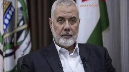 فیلم حضور فرزندان حاج قاسم در مراسم تشییع شهید هنیه