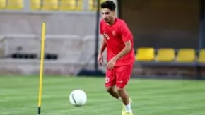 محمدمهدی احمدی مدافع جوان تیم پرسپولیس