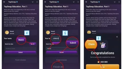 کد تمام ویدیوهای قبلی بازی تپ سواپ