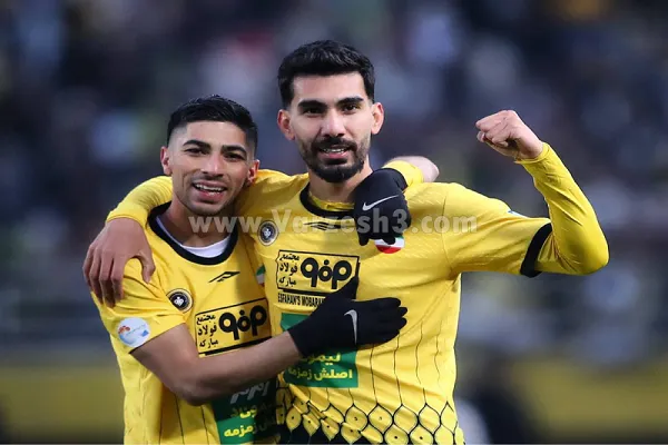 سپاهان ۲ - پرسپولیس ۱