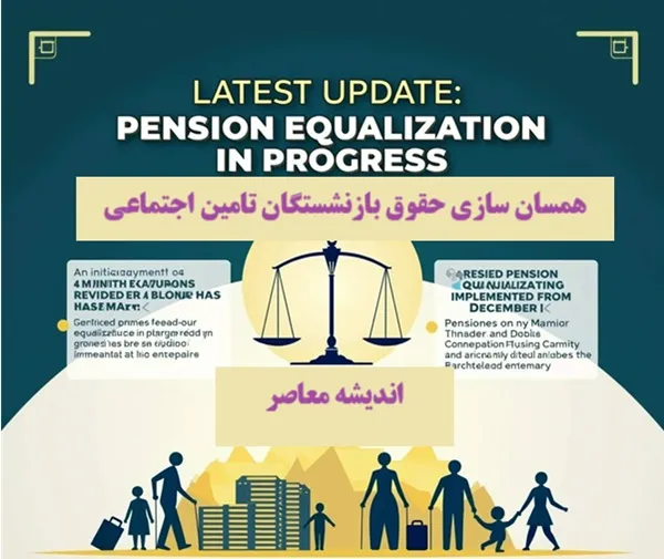 جدول هدف قانون همسان سازی حقوق بازنشستگان