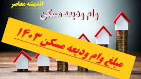 مبلغ وام ودیعه مسکن ۱۴۰۳