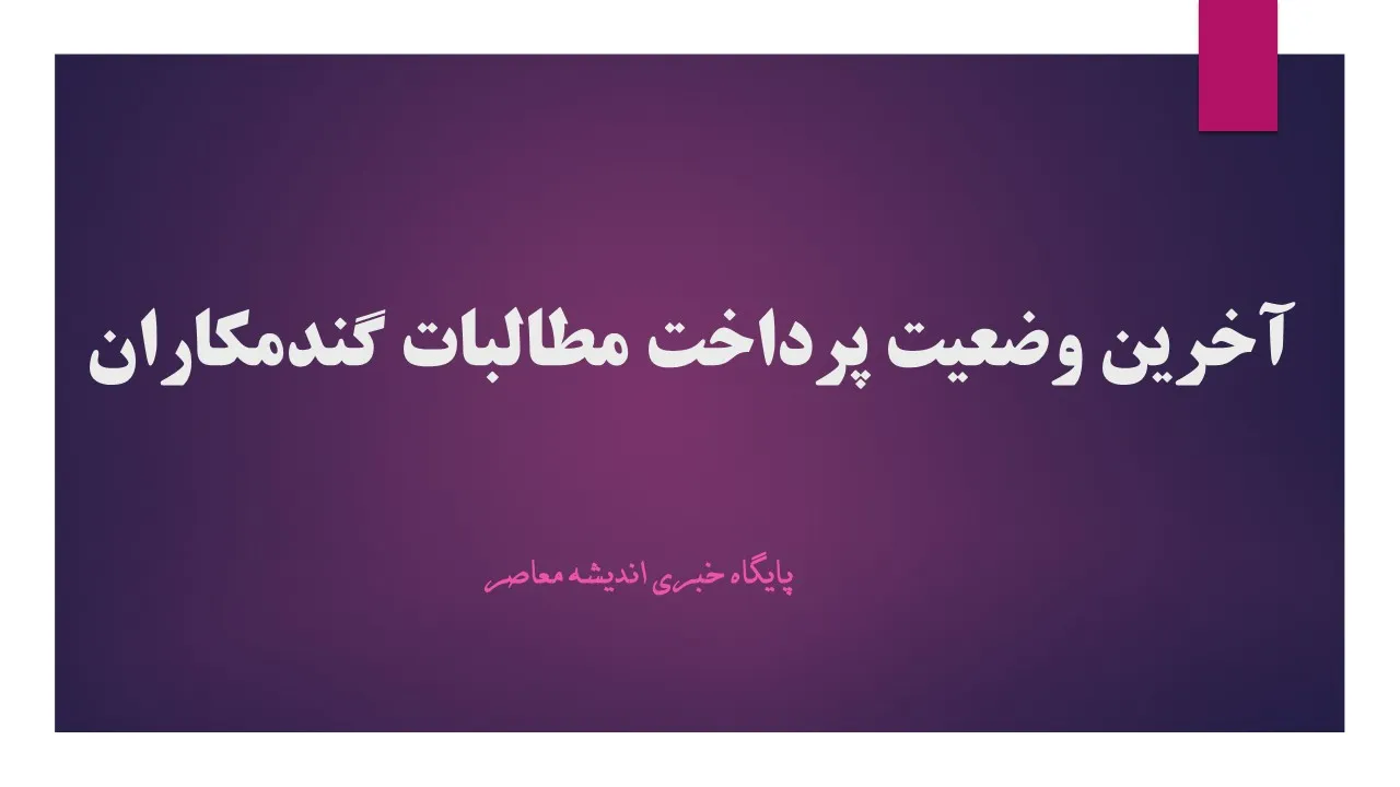 پرداخت ۴۴ درصد مطالبات گندمکاران تا تیر ۱۴۰۴ / خرید تضمینی ۷.۲ میلیون تن گندم