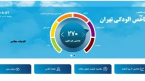 شاخص الودگی تهران