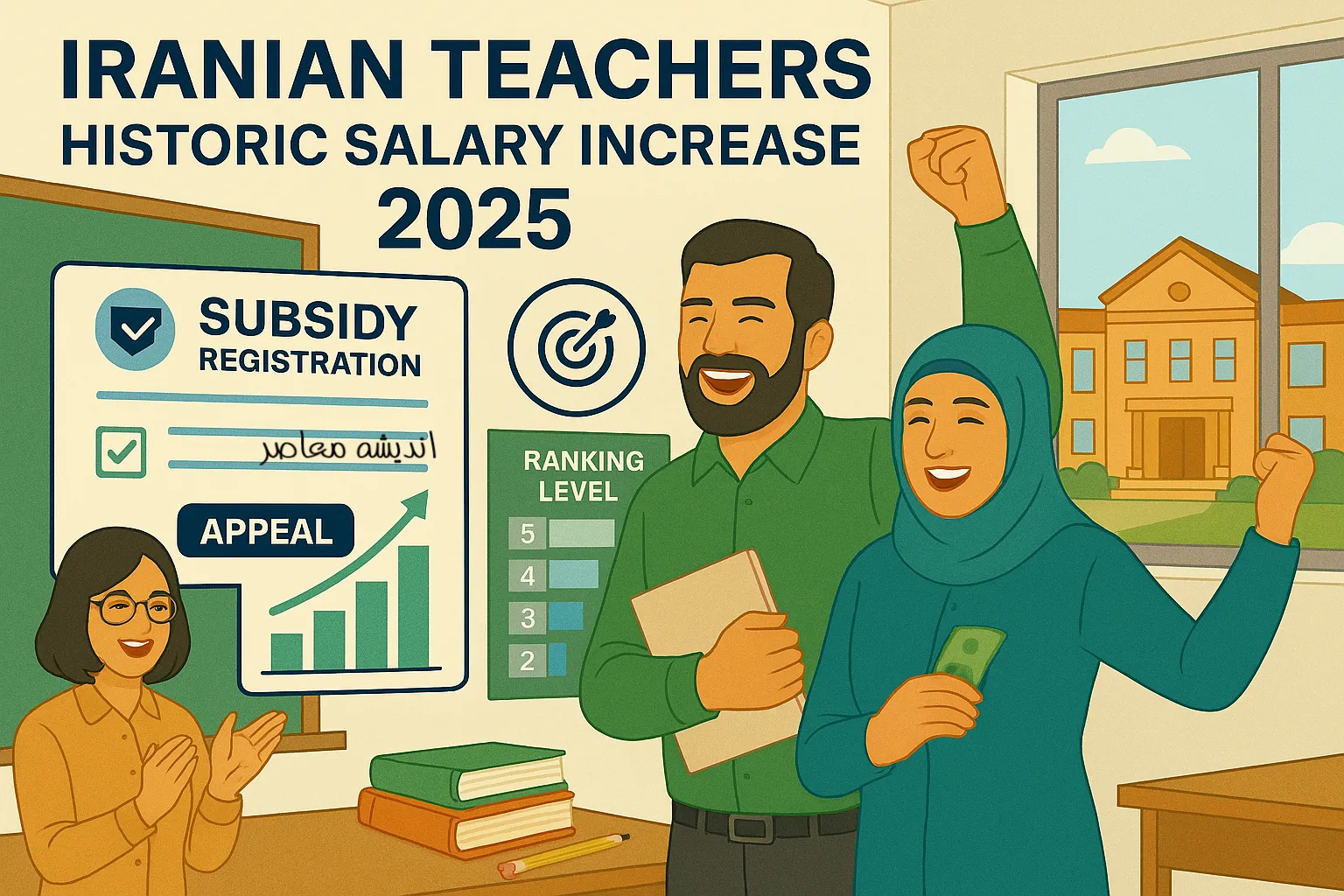 آخرین وضعیت رتبه بندی معلمان در ۱۸ بهمن ۱۴۰۴