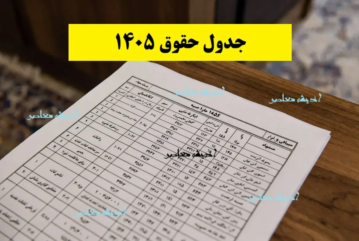 افزایش حقوق کارگران ۱۴۰۵