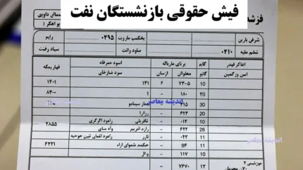 خبر جدید برای بازنشستگان صنعت نفت: واریز معوقات بن‌کارت و وام ۳۰۰ میلیونی
