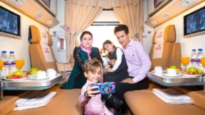 خدمات راه‌آهن تهران برای مسافران بین‌شهری