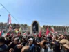 تشییع رهبر شهید. مصلی تهران