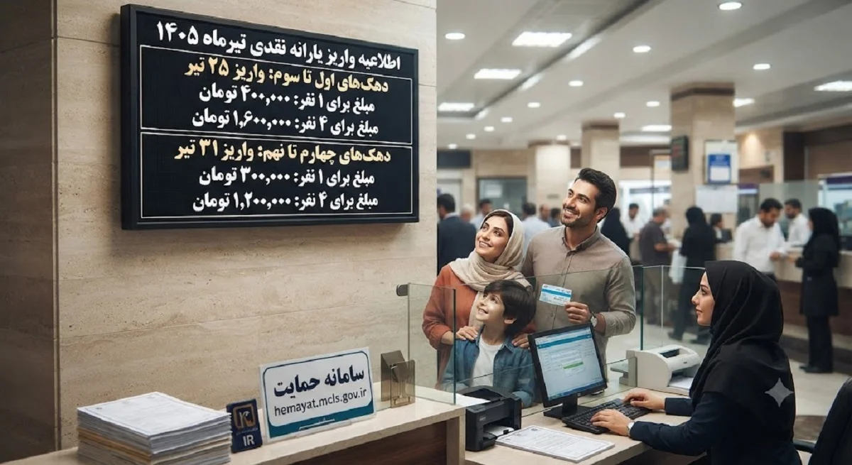 خبر فوری یارانه و کالابرگ امروز ۱۸ تیر | ۱,۳۰۰,۰۰۰ تومان برای این یارانه‌ بگیران شارژ شد؛ مشمولان جدید چه کسانی هستند؟ / واریز بسته حمایتی ویژه برای مادران باردار و کودکان زیر ۲ سال / جزئیات کامل و جدول زمان‌ بندی