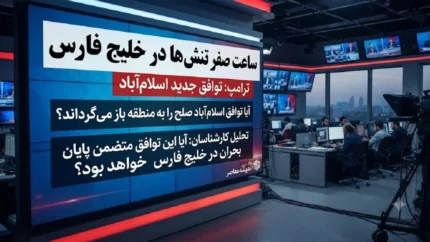 ساعت صفر تنش&zwnj;ها | درگیری جدید در خلیج فارس؛ ترامپ تفاهم&zwnj;نامه را &laquo;تمام شده&raquo; خواند اما درِ مذاکره را بسته نگذاشت / تحلیلگران: تشدید تنش&zwnj;ها تا قبل از انتخابات آمریکا فروکش خواهد کرد؛ قطری&zwnj;ها و پاکستانی&zwnj;ها در تلاش برای نجات توافق ۱۴ ماده&zwnj;ای اسلام&zwnj;آباد