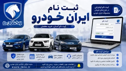 ثبت نام ایران خودرو تیر ۱۴۰۵ آغاز شد | فروش فوری و فوق العاده ۹ محصول بدون قرعه کشی | شرایط جدید ثبت نام ایران خودرو