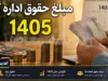 حقوق پایه ۱۴۰۵ اعلام شد؛ حداقل دستمزد روزانه ۵۵۴ هزار تومان تعیین شد + جدول کامل دریافتی کارگران و مزایاحداقل حقوق پایه کارگران مشمول قانون کار در سال ۱۴۰۵ با افزایش ۶۰ درصدی نسبت به سال قبل، به ۱۶ میلیون و ۶۲۵ هزار و ۵۰۰ تومان در ماه رسید . همچنین حداقل دستمزد روزانه معادل ۵ میلیون و ۵۴۱ هزار و ۸۵۰ ریال تعیین شده است که با احتساب مزایای قانونی نظیر حق مسکن، بن کارگری، حق تاهل و حق اولاد، دریافتی نهایی کارگران به طور قابل‌توجهی افزایش می‌یابد .