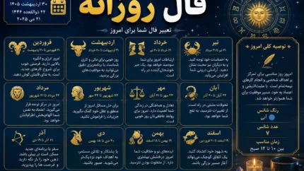 فال روزانه امروز جمعه ۲۳ مرداد ۱۴۰۵ | فال روزانه متولدین فروردین تا اسفند و خبرهای مهم امروز