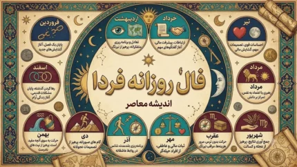 فال روزانه فردا سه شنبه ۱۷ شهریور ۱۴۰۵؛ خبرهای تازه در راه است | طالع عشق، پول و کار متولدین ماه ها