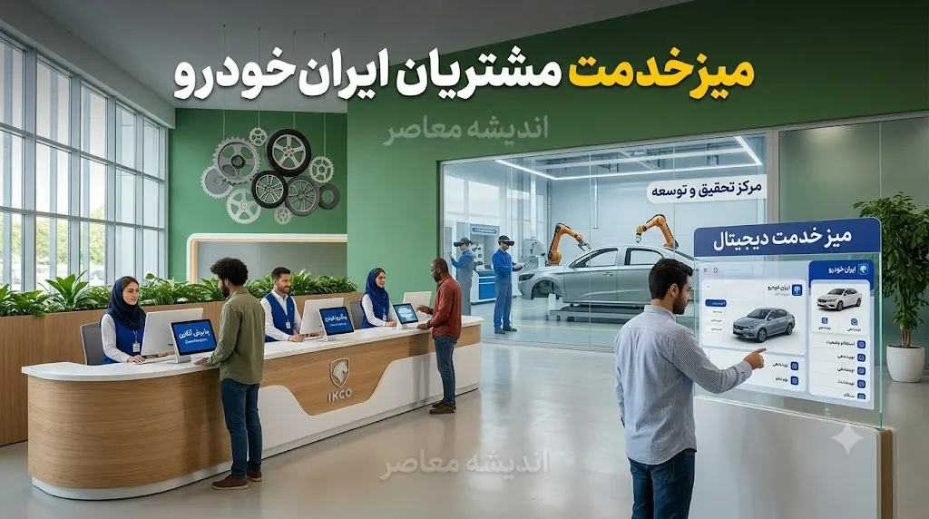 لینک مستقیم میز خدمت مشتریان ایران‌خودرو چیست؟