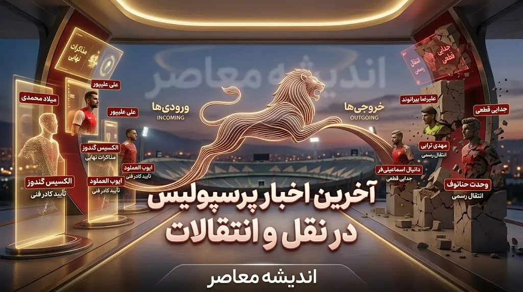 آخرین اخبار پرسپولیس در نقل و انتقالات ۲۷ مرداد ۱۴۰۵ | دانیال ایری آمد؛ سرخپوشان به دنبال تکمیل تیم با یک هافبک و مدافع چپ