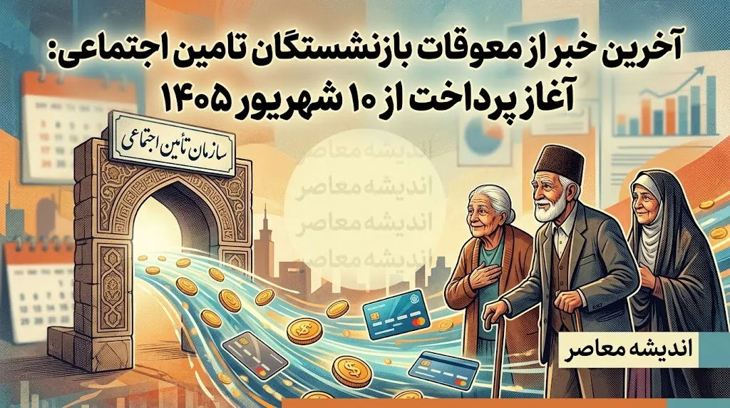 آخرین خبر از معوقات بازنشستگان تامین اجتماعی در ۲۳ مرداد ۱۴۰۵ | زمان واریز مابه التفاوت حقوق فروردین و اردیبهشت ۱۴۰۵ مشخص شد؟