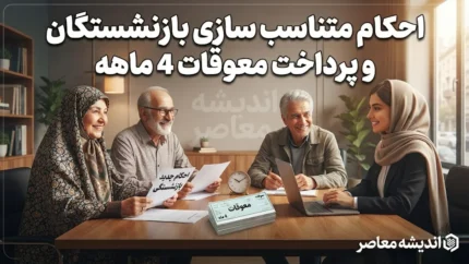 متناسب‌ سازی حقوق بازنشستگان | تکمیل متناسب‌سازی در تأمین اجتماعی و مهلت بهمن برای صندوق کشوری / معوقات اردیبهشت گروهی در مهر و آبان پرداخت می‌شود