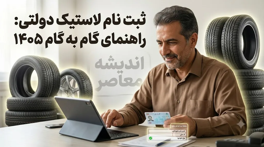 ثبت نام لاستیک دولتی ۱۴۰۵؛ لینک سامانه خرید لاستیک دولتی، شرایط دریافت، مدارک و نحوه ثبت نام اینترنتی