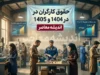 بخشنامه حقوق کارگران ۱۴۰۵ ابلاغ شد؛ افزایش ۶۰ درصدی حداقل دستمزد و جدول کامل دریافتی ماهانه