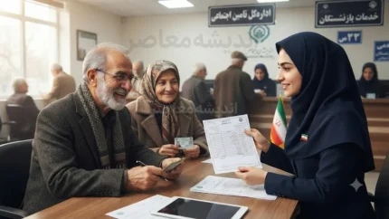 دریافت فیش حقوقی بازنشستگان تامین اجتماعی | راهنمای کامل دریافت فیش حقوقی بازنشستگان تامین اجتماعی با کد ملی