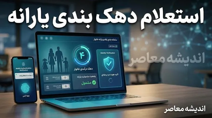 استعلام دهک بندی یارانه با کد ملی | سامانه حمایت برای مشاهده دهک اقتصادی خانوار + آموزش اعتراض به دهک بندی یارانه