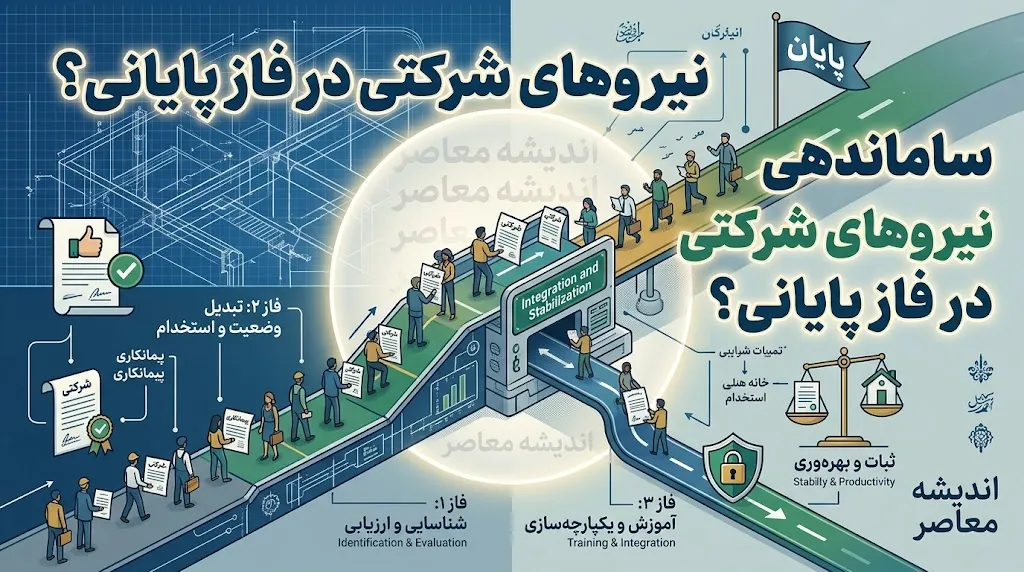 آخرین خبر از ساماندهی نیروهای شرکتی در شهریور ۱۴۰۵
