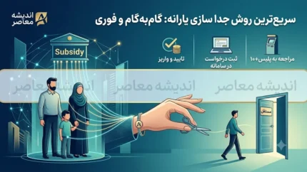 سریع‌ترین روش جداسازی یارانه در ۱۴۰۵؛ ثبت درخواست آنلاین در سامانه ثبت‌احوال و پلیس +۱۰