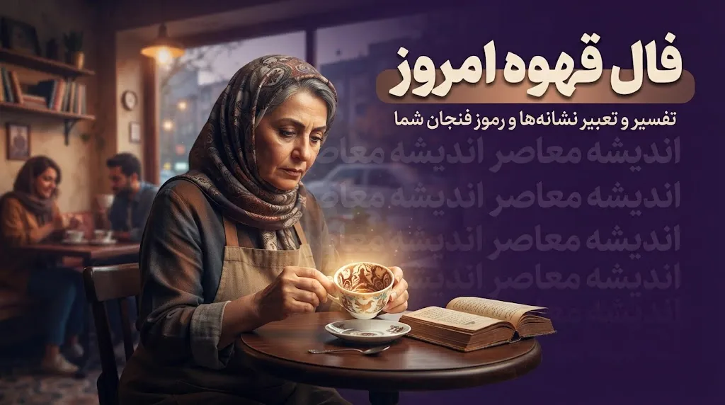 فال قهوه امروز برای عشق و روابط عاطفی