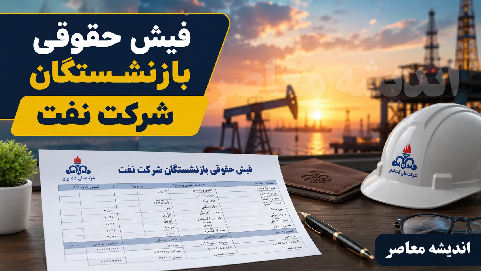 فیش حقوقی بازنشستگان شرکت نفت ۱۴۰۵ | ورود به سامانه سما و مشاهده فیش حقوقی بازنشستگان نفت