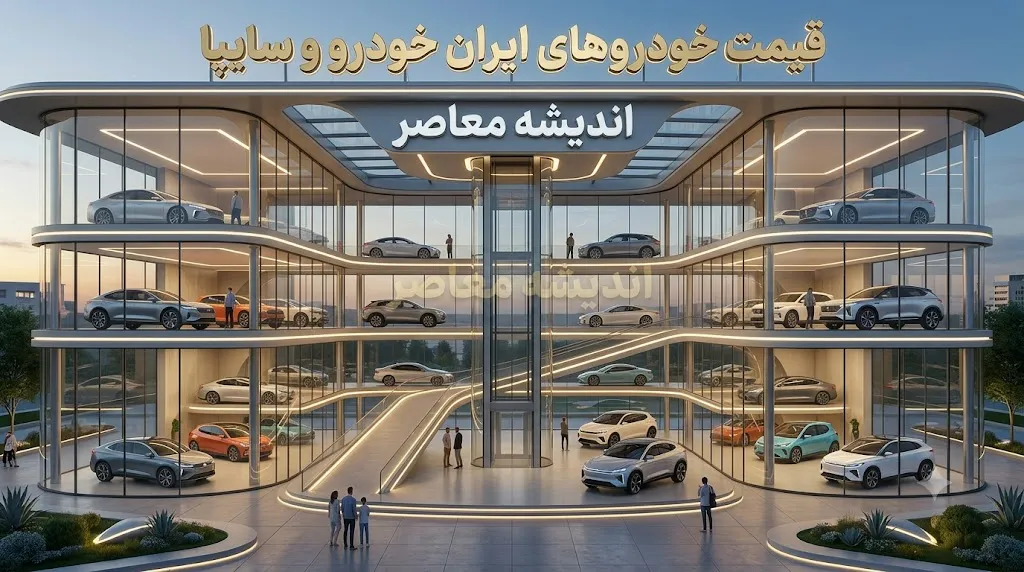قیمت خودروهای سایپا و ایران خودرو امروز شنبه ۱۷ مرداد ۱۴۰۵ | جدول قیمت روز خودروهای ایران خودرو و سایپا