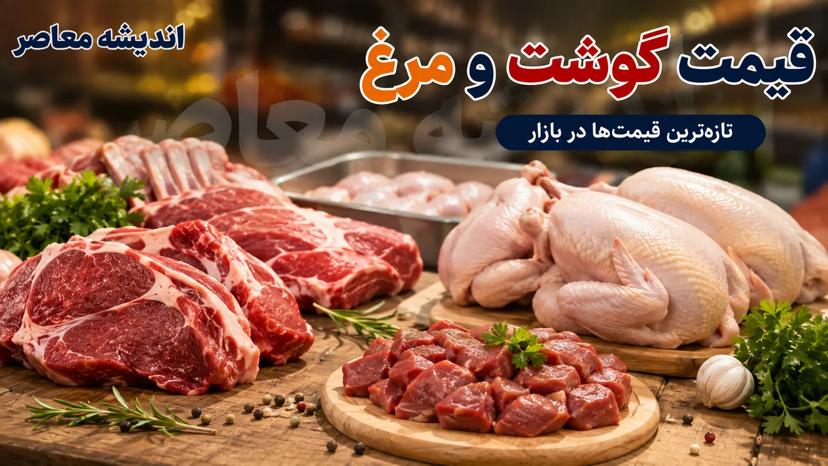 جدول قیمتهای اخیر مرغ