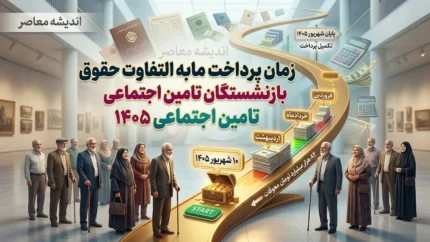 انتشار جدول زمان بندی واریز مابه التفاوت حقوق بازنشستگان تامین اجتماعی | آخرین وضعیت پرداخت معوقات ۱۴۰۵ و زمان واریز مطالبات