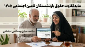 مابه تفاوت حقوق بازنشستگان تامین اجتماعی ۱۴۰۵؛ زمان واریز معوقات فروردین و اردیبهشت و جزئیات آخرین مرحله متناسب سازی