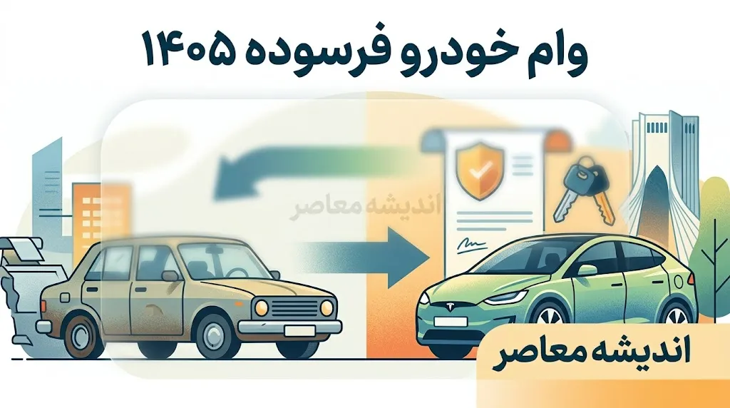 وام خودرو فرسوده ۱۴۰۵ | شرایط دریافت تسهیلات، مبلغ وام، ثبت نام و نحوه تعویض خودروی فرسوده