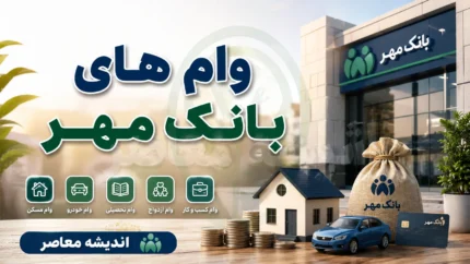 انواع وام‌های بانک مهر ایران در سال ۱۴۰۵؛ از وام ۳۰۰ میلیونی تا وام فوری بدون ضامن