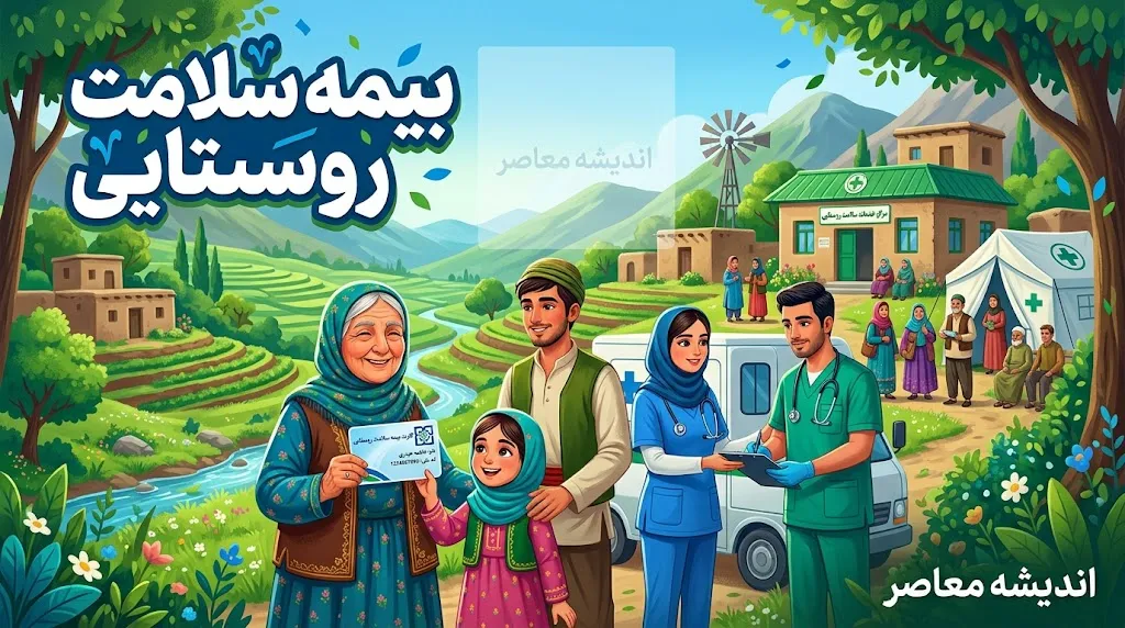آدرس سامانه مشاهده سوابق بیمه روستایی و عشایری