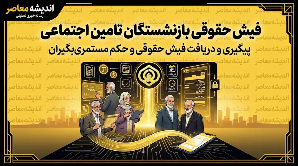 لینک مستقیم دریافت فیش حقوقی تأمین اجتماعی