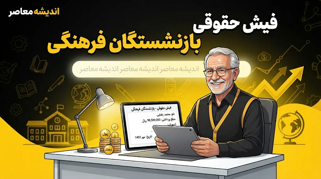 جدول زمان واریز حقوق فرهنگیان بازنشسته مهر ۱۴۰۵