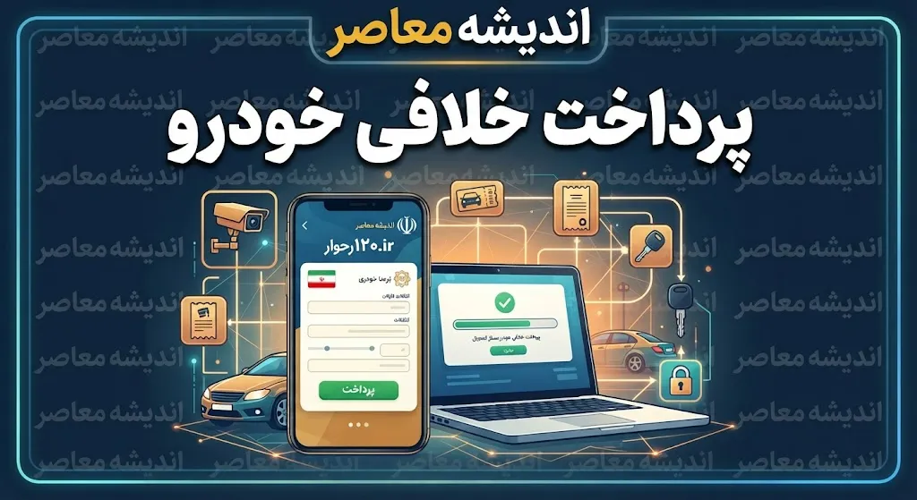 لینک مستقیم استعلام و پرداخت خلافی خودرو