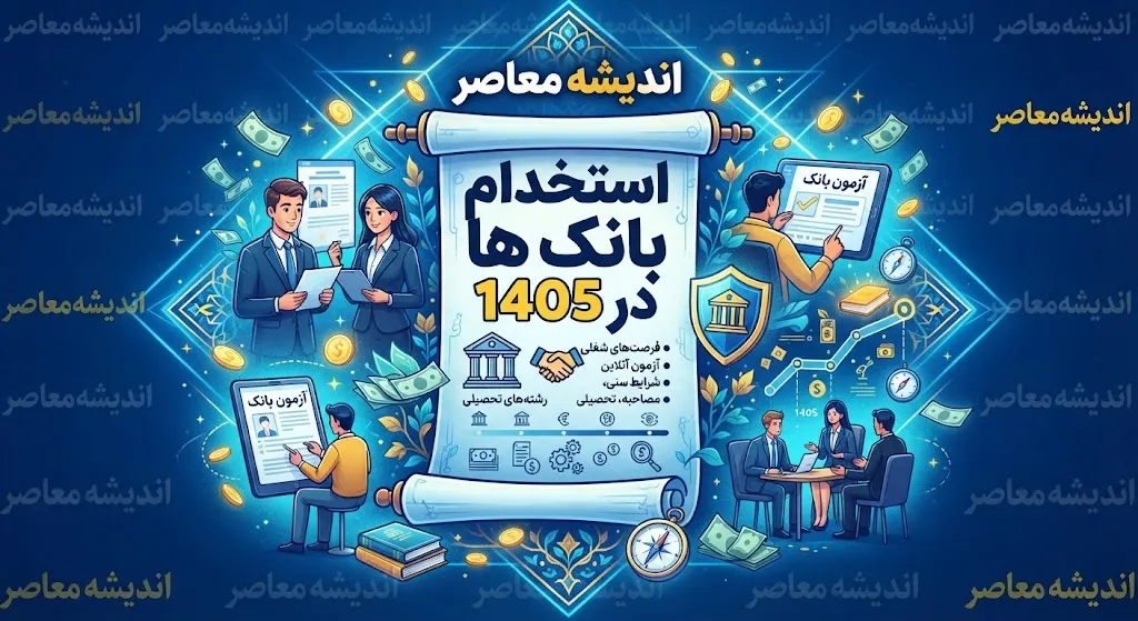 استخدام بانک ها در ۱۴۰۵؛ شرایط، رشته های مورد نیاز، زمان ثبت نام و آزمون+ شرایط استخدام بانک ها در ۱۴۰۵