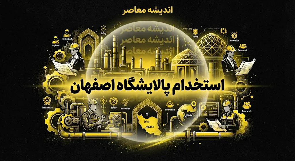 استخدام پالایشگاه اصفهان ۱۴۰۵ / استخدام شرکت پالایش نفت اصفهان / شرایط استخدام پالایشگاه اصفهان / زمان آزمون استخدام پالایش نفت اصفهان / استخدام ۳۰۰ نفر در پالایشگاه اصفهان